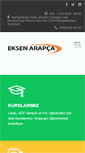 Mobile Screenshot of eksenarapca.com