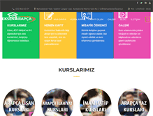 Tablet Screenshot of eksenarapca.com